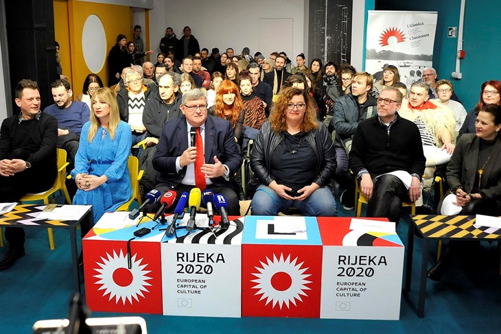 S konferencije za novinare na kojoj je najavljen impresivan program otvorenja Rijeka - EPK 2020. (Sergej DRECHSLER)
